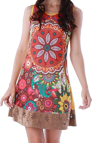 Costum, rochie și pălărie Smiffy's Ladies 60's Groovy Chick, mărime: UK 44-46, 44911