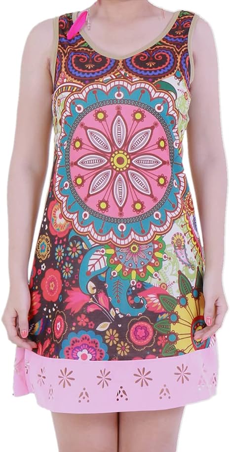 Costum, rochie și pălărie Smiffy's Ladies 60's Groovy Chick, mărime: UK 44-46, 44911