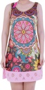 Costum, rochie și pălărie Smiffy's Ladies 60's Groovy Chick, mărime: UK 44-46, 44911