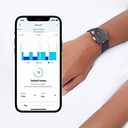 Withings Steel HR Sport - Ceas inteligent hibrid multisport, GPS conectat, ritm cardiac, nivel de fitness prin VO2max, urmărire a activității și a somnului, notificări