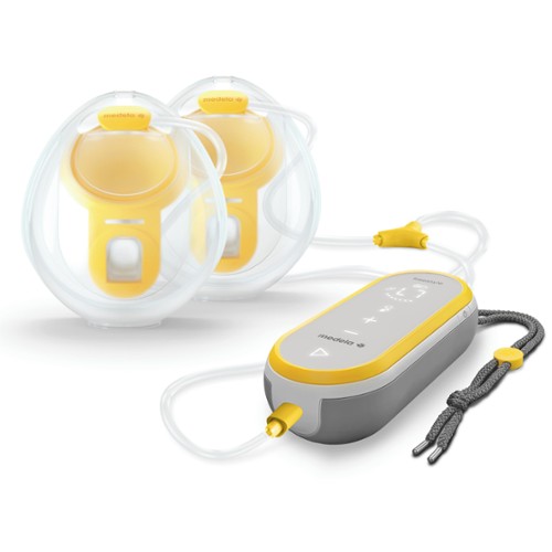 Pompă de sân fără mâini Medela Freestyle Pompă de sân duală electrică cu conexiune la aplicație
