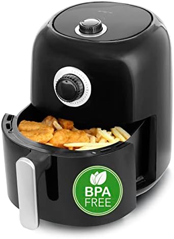 Friteuza Emerio SmartFryer AirFryer cu aer cald Prăjirea cu aer fierbinte fără ulei suplimentar Prăjire mai sănătoasă Volum de 3,6 litri Atingere rece Fără BPA Încălzire rapidă 1450 wați Bun cu 1,9 litri