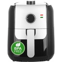 Friteuza Emerio SmartFryer AirFryer cu aer cald Prăjirea cu aer fierbinte fără ulei suplimentar Prăjire mai sănătoasă Volum de 3,6 litri Atingere rece Fără BPA Încălzire rapidă 1450 wați Bun cu 1,9 litri