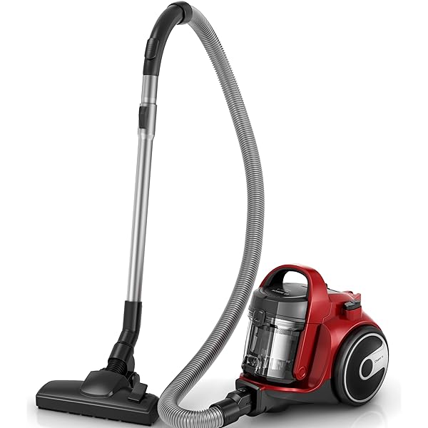 Aspirator fără sac Eureka WhirlWind, Aspirator fără sac de 700 W, Aspirator compact și ușor fără sac, Aspirator de podea pentru podele dure, covoare și păr de animale de companie, cablu lung, 1,5 l, albastru