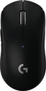 Mouse de gaming Logitech G PRO X SUPERLIGHT fără fir cu senzor HERO 25K, ultra ușor la 63 g, 5 butoane programabile, 70 de ore de viață a bateriei, picioare PTFE fără aditivi, PC/Mac - negru