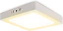Plafoniera Aigostar LED 18W 3000K, plafoniera 1980lm ideala pentru baie, balcon, hol, bucatarie, living, lampa de baie alb cald Ø22.6cm