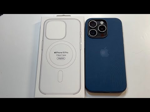 Husă transparentă Apple iPhone 15 Pro cu MagSafe