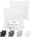 Față de pernă Barbons 80x80 Set de 2 - 165 g/m² Față de pernă certificată Oeko-TEX 100% bumbac jerseu Fete de pernă moi Față de pernă cu fermoar (80x80-antracit)
