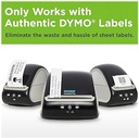 Imprimantă și etichete DYMO LabelWriter 550, 2 x etichete multifuncționale LW (1.320 în total), 1 xLW etichete de nume (300 pe rolă), etichete LW rezistente (160 pe rolă), priză UE