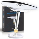 EDELER® dop de baie din 2 piese potrivire universală - dop de închidere pentru baie Ø 72 mm - dop de baie reglabil rezistent la rugină - pentru fiecare etanșare pentru cadă + etanșare alternativă GRATUITĂ