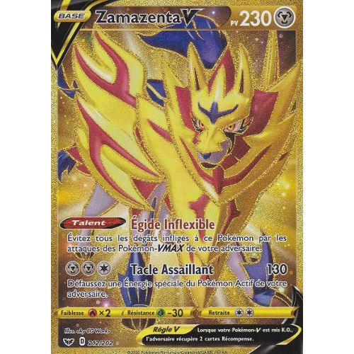 Giratina VSTAR 212/196 Shiny Gold - ULtraboost X Sword and Shield 11 Origine Perdue - Cutie cu 10 cărți Pokemon franceze