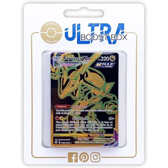 Giratina VSTAR 212/196 Shiny Gold - ULtraboost X Sword and Shield 11 Origine Perdue - Cutie cu 10 cărți Pokemon franceze