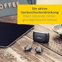 Căști Jabra Elite 85t True Wireless - Jabra Advanced Active Noise Cancelling cu durată lungă de viață a bateriei și difuzoare puternice — Carcasă de încărcare fără fir — Negru aramiu