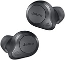 Căști Jabra Elite 85t True Wireless - Jabra Advanced Active Noise Cancelling cu durată lungă de viață a bateriei și difuzoare puternice — Carcasă de încărcare fără fir — Negru aramiu