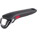 Mâner detașabil Lagostina Ingenio Induction, rezistent până la 10 kg, fixare sigură în 3 puncte, design ergonomic, din plastic și oțel, negru
