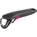 Mâner detașabil Lagostina Ingenio Induction, rezistent până la 10 kg, fixare sigură în 3 puncte, design ergonomic, din plastic și oțel, negru