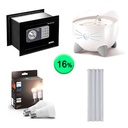 Mâner detașabil Lagostina Ingenio Induction, rezistent până la 10 kg, fixare sigură în 3 puncte, design ergonomic, din plastic și oțel, negru