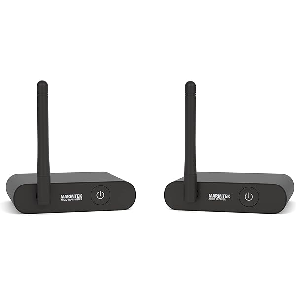 Marmitek Radio Audio Transmission WA300 - Conectați-vă sursa audio fără fir la sistemul dvs. stereo - Conexiune jack de 3,5 mm - Transmițător audio fără fir