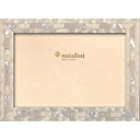 Ramă foto NATALINI MPB Bianco 20X25 cu suport pentru masă, Lemn de lalele, alb, 20 x 25 x 1,5