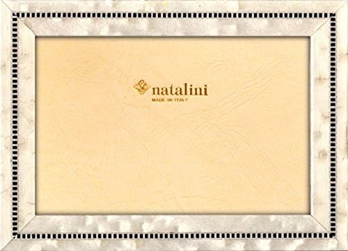 Ramă foto NATALINI MPB Bianco 20X25 cu suport pentru masă, Lemn de lalele, alb, 20 x 25 x 1,5