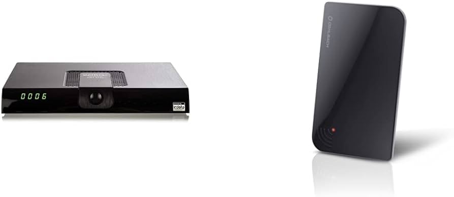 Antenă Oehlbach Scope Vision DVB-T2 HD - antenă digitală de interior - alimentare USB - amplificator activ DVB-T2 - antenă de interior, câștigător al testului - negru