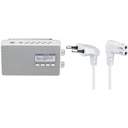 Radio digital Panasonic RF-D10EG-K (tuner DAB+/FM, funcționare la rețea și la baterie) negru