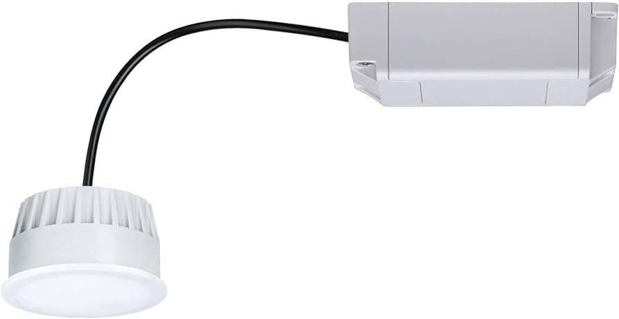 Paulmann 93074 Modul de încastrat LED Smart Home Zigbee Tunable White Coin rotund 50mm 6W 470lm 230V Tunable White Satin rotund reglabil spot plafon plastic