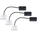 Paulmann 93072 Modul de încastrat LED Nova în 3 trepte dim monedă rotundă 50mm 6W 530lm 230V 4000K satinat rotund reglabil spot de tavan plastic
