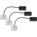 Paulmann 93072 Modul de încastrat LED Nova în 3 trepte dim monedă rotundă 50mm 6W 530lm 230V 4000K satinat rotund reglabil spot de tavan plastic