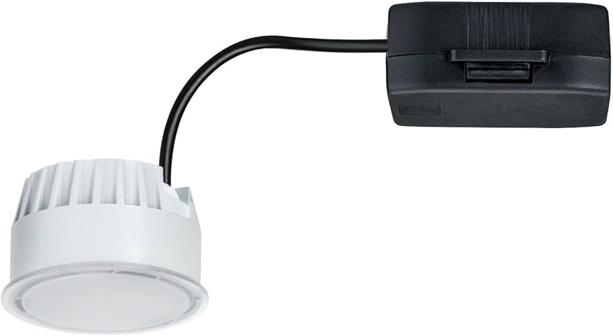 Paulmann Nova 93072 Modul de lumină încasabilă cu LED Alb neutru 530 lm 51 mm Rotund 1 x 6 W Plastic satinat reglabil 4000 K Monedă 6 W