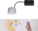 Paulmann Nova 93072 Modul de lumină încasabilă cu LED Alb neutru 530 lm 51 mm Rotund 1 x 6 W Plastic satinat reglabil 4000 K Monedă 6 W