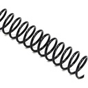 Bobine de legare RAYSON, 50 de coli, 9,5 mm, pas 3:1, negru, 100 de bucăți