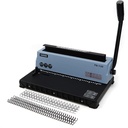 Bobine de legare RAYSON, 50 de coli, 9,5 mm, pas 3:1, negru, 100 de bucăți
