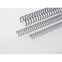 Elemente de legare cu pieptene din sârmă Renz One Pitch în pas 2:1, 23 bucle, diametru 19,0 mm, 3/4 inch, negru