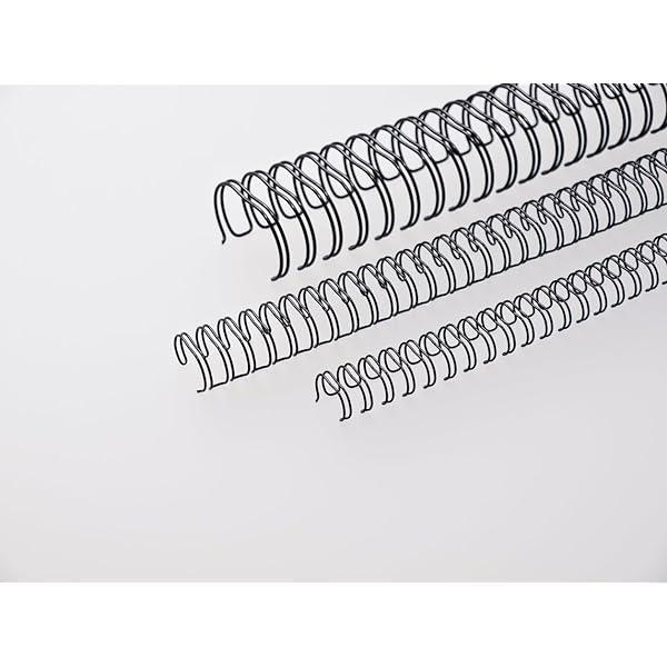 Elemente de legare cu pieptene din sârmă Renz One Pitch în pas 2:1, 23 bucle, diametru 19,0 mm, 3/4 inch, negru