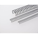 Elemente de legare cu pieptene din sârmă Renz One Pitch în pas 2:1, 23 bucle, diametru 19,0 mm, 3/4 inch, negru