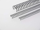 Elemente de legare cu pieptene din sârmă Renz One Pitch în pas 2:1, 23 bucle, diametru 19,0 mm, 3/4 inch, negru