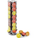 Suport capsule de cafea SYSYLY compatibil cu capsule Dolce Gusto, suport pentru capsule de cafea Pad cafea Dolce Gusto, dozator capsule/suport capsule/suport capsule, argintiu.