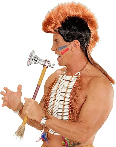 Widmann - costum pentru copii indian, haină, pantaloni, curea, bentita, Vestul Sălbatic, șef, carnaval, petrecere tematică