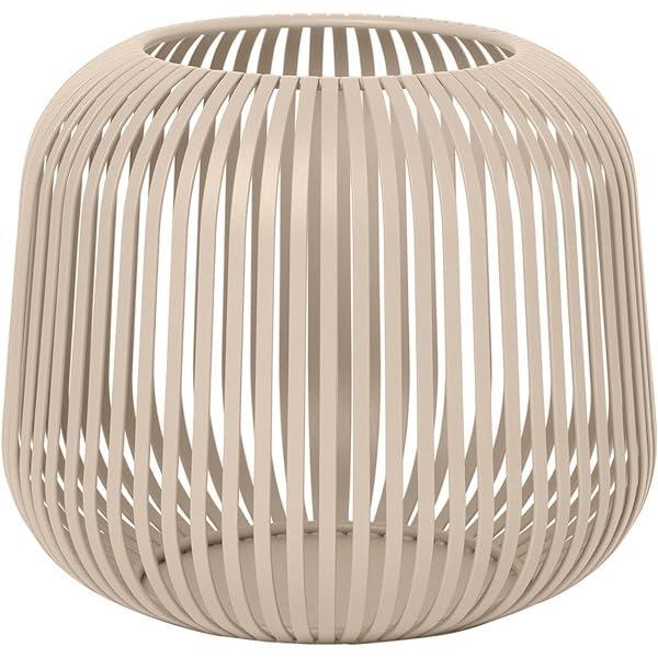 suport de lumanare draadwerk® | Set 4 felinare decor de masa | Pahare tealight | Metal acoperit cu pulbere și sticlă întunecată | Pentru apartament si balcon | Ambianță atmosferică | Negru Negru)