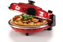 G3 Ferrari G10006 Pizza Express Pleasure, Cuptor pentru pizza, 1200 W, 400°C, Rock ignifug (diametru 31 cm), Timer 5', Carte de bucate inclusă, Negru, 31,6 x 31,6 x 25 cm [Clasa de energie A]