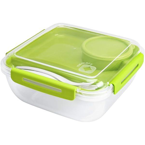Mepal - Bento Lunchbox Take A Break Midi - Lunch Box cu Bento Box - Meal Prep Box pentru sandvișuri, gustări mici și resturi - Gustare și prânz - Cutie pentru alimente cu compartimente - 900 ml - Nordic Green