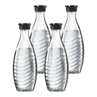 Carafa de sticlă SodaStream DuoPack, sticle de schimb potrivite pentru aparatul de sifon SodaStream Crystal și Penguin, 2 carafe de sticlă de 0,6 L