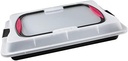 Zenker 7903 Recipient pentru tort din foaie „Special to go” - tava de copt cu capac si manere moi, antiaderent, 42,5x29,5 cm