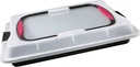 Zenker 7903 Recipient pentru tort din foaie „Special to go” - tava de copt cu capac si manere moi, antiaderent, 42,5x29,5 cm