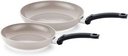 Fissler Ceratal Classic set de tigaie / 2 piese, tigaie din aluminiu, acoperite cu ceramica (24 + 28 cm) Tigaie ceramice antiaderent - cu inducție