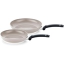 Fissler Ceratal Classic set de tigaie / 2 piese, tigaie din aluminiu, acoperite cu ceramica (24 + 28 cm) Tigaie ceramice antiaderent - cu inducție