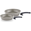 Fissler Ceratal Classic set de tigaie / 2 piese, tigaie din aluminiu, acoperite cu ceramica (24 + 28 cm) Tigaie ceramice antiaderent - cu inducție