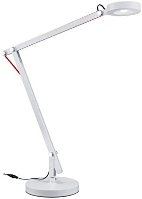 Lampă de masă LED Trio Leuchten Amsterdam 527920101, metal alb, 1x 5 wați