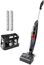 Aspirator Vileda JetClean 3 în 1, pentru toate podelele dure, inclusiv 2 role de schimb și suport pentru accesorii, aspirator cu funcție de ștergere - aspirare, ștergere și uscare într-un singur pas, ambalaj ecologic